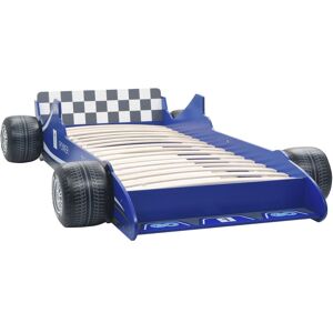 BERKFIELD HOME Mayfair Children's Race Car Bed 90x200 cm Blue