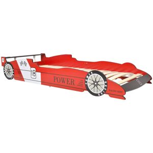 BERKFIELD HOME Mayfair Children's Race Car Bed 90x200 cm Red