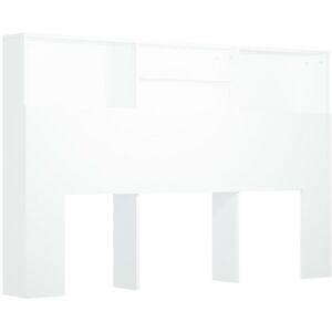 Berkfield Home - Mayfair Headboard Cabinet White 160x19x103.5 cm