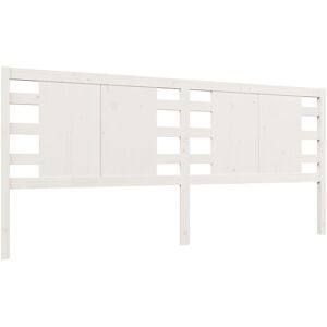 Berkfield Home - Mayfair Headboard White 166x4x100 cm Solid Wood Pine