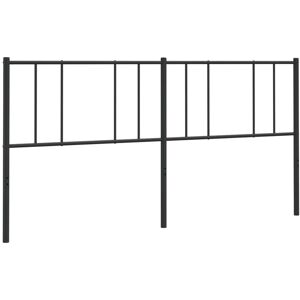 Berkfield Home - Mayfair Metal Headboard Black 180 cm