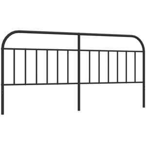 Berkfield Home - Mayfair Metal Headboard Black 200 cm