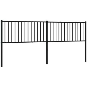 Berkfield Home - Mayfair Metal Headboard Black 200 cm