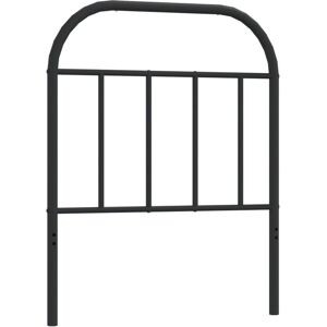 Berkfield Home - Mayfair Metal Headboard Black 75 cm