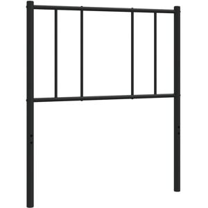 Berkfield Home - Mayfair Metal Headboard Black 75 cm