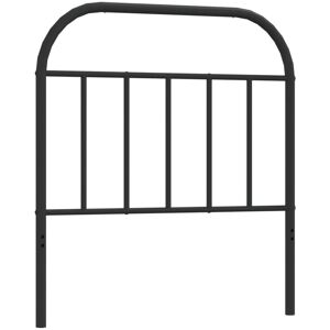 Berkfield Home - Mayfair Metal Headboard Black 80 cm