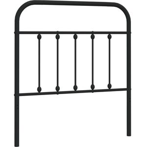 Berkfield Home - Mayfair Metal Headboard Black 80 cm