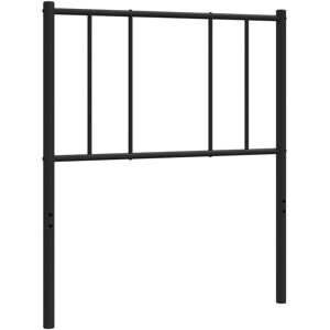 Berkfield Home - Mayfair Metal Headboard Black 90 cm