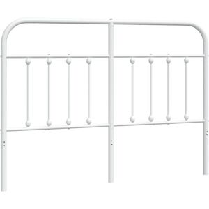 Berkfield Home - Mayfair Metal Headboard White 140 cm