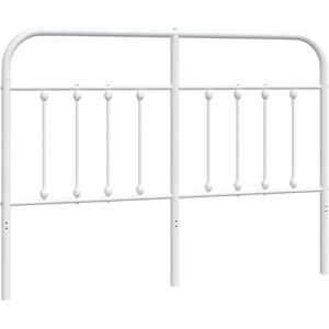 BERKFIELD HOME Mayfair Metal Headboard White 150 cm