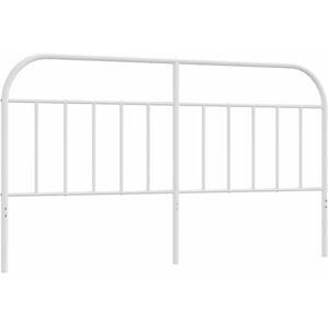 Berkfield Home - Mayfair Metal Headboard White 160 cm