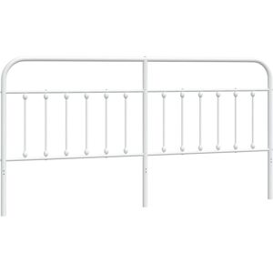 Berkfield Home - Mayfair Metal Headboard White 193 cm