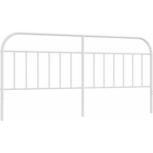 Berkfield Home - Mayfair Metal Headboard White 200 cm