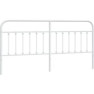 Berkfield Home - Mayfair Metal Headboard White 200 cm