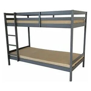 HUMZA AMANI Mecor Bunk Bed (Frame Only) - Grey