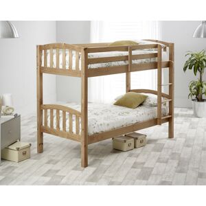 BEDMASTER Mya Bunk Bed Pine With Pocket Sprung Mattresses