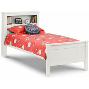 ASHFIELD WHITE BEDS New England White Lacquer Bookcase Bed Frame - Single 3ft (90cm)