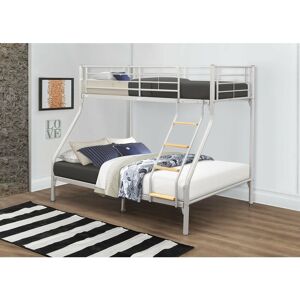 BIRLEA Nexus Single Over Double Bulk Bed Silver