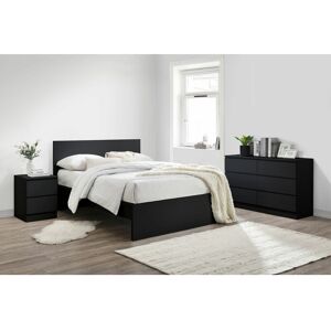 Birlea Furniture - Oslo Double Bed Black - Black