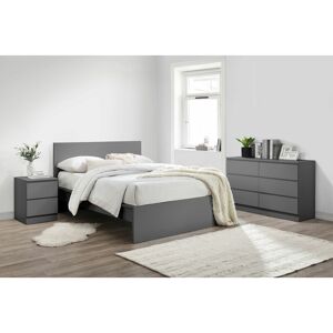 Birlea Furniture - Oslo King Bed Grey - Grey