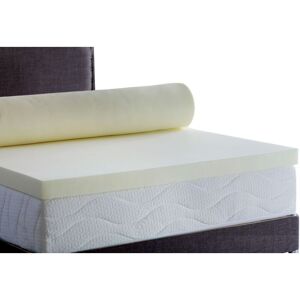 VISCO THERAPY Premium Memory Foam Topper 25 Series (2.5cm), 1' inch, Medium Density, no cover - 5FT King