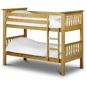 ASHFIELD BUNK BEDS Premium Pine Finish Shaker Style Bunk Bed 2 x 3ft (90cm) - Best Seller