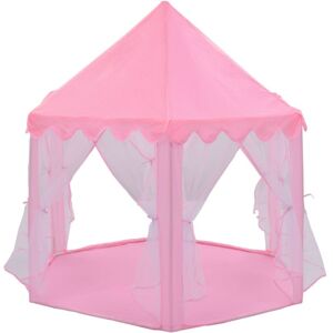 Princess Play Tent Pink vidaXL - Pink