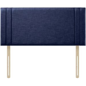 Serene Living - Rio Turin Linen 2ft6 Small Single 20' Headboard - Blue