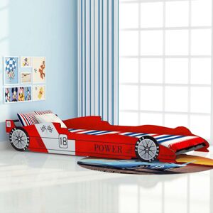 BERKFIELD HOME Royalton Children's Race Car Bed 90x200 cm Red