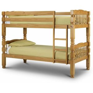 ASHFIELD BUNK BEDS Shaker Style Pine Bunk Bed 2 x 3ft (90cm)