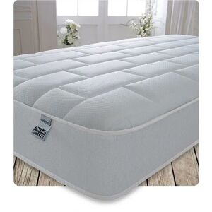 Starlight Beds - Small Single Mattress. 7.5 Inch Deep Sprung Small Single Foam Free Mattress Finished with a Luxurious Soft Cool Touch Top Panel and