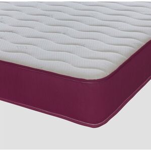 eXtreme Comfort Ltd Cooltouch Essentials Purple Border Memory Foam and Spring Mattress, 2ft6 by 5ft9 Shorty Small Single