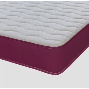 eXtreme Comfort Ltd Cooltouch Essentials Purple Border Memory Foam and Spring Mattress, 2ft6 Small Single