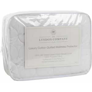 The Lyndon Company - Cotton Quilted Mattress Protector Double