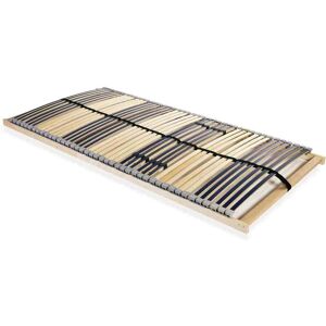 SWEIKO Slatted Bed Base with 42 Slats 7 Zones 140x200 cm fsc VDTD12397