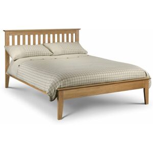 NETFURNITURE Valerie Shaker Bed Oak Brown Solid Oak - Brown