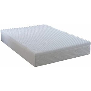 Visco Therapy - Visco Memory Reflex Egg Shell Mattress Topper, Orthopaedic, Support, Plain Relief without Cover- 3FT Single