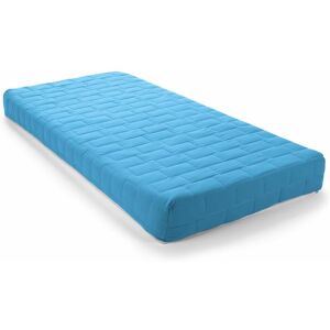 Jazz Mattress Coil Spring, Multiple Colours, Multiple Sizes - 4FT6 Double, light blue - Light Blue - Visco Therapy