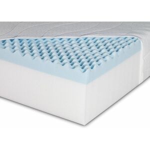 Regular Rolled Mattress with 5 cm Egg Profiled Memory Foam - 2FT6 Small Single - Visco Therapy