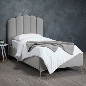 LPD FURNITURE Willow Single Bed Silver