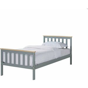 Home Detail - Woodford Grey & Pine Single Bed V2