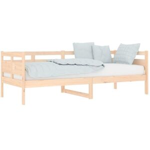 Day Bed without Mattress Solid Wood Pine 80x200 cm vidaXL