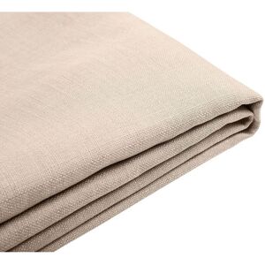 Beliani - eu King Size 5ft3 Bed Frame Additional Cover Fabric Upholstery Beige Fitou