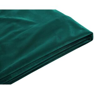 Beliani - eu Super King 6ft Bed Frame Additional Cover Velvet Upholstery Green Fitou