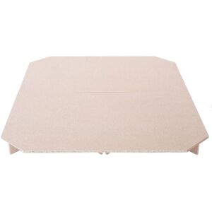 BELIANI Eu King Size Waterbed Platform 5ft3 Manufactured Wood durable