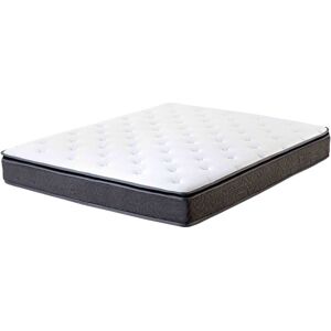 Beliani - eu Super King Size Pocket Spring Mattress 6ft 5 Zone Bamboo Fabric Medium Joy