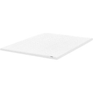 Beliani - Mattress Topper Pad Gel Foam eu Super King Size 6ft Frosty