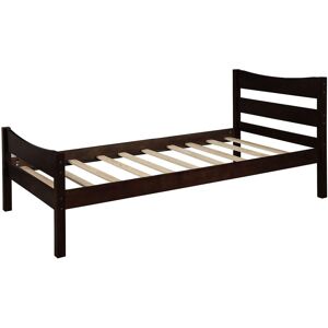 SWEEVT Twin Size Bed Frame with Storage Drawers and Headboard Wood Twin Platform Bed Frame with Strong Wood Slat Support, Footboard/Wood Slat Support/No Box
