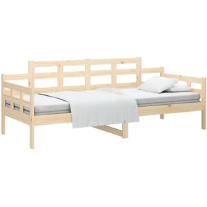 Day Bed without Mattress Solid Wood Pine 80x200 cm Vidaxl