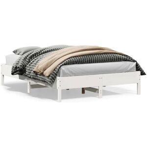 Bed Frame without Mattress White 120x200 cm Solid Wood Pine Vidaxl Bed Frame without Mattress White 120x200 cm Solid Wood Pine Vidaxl